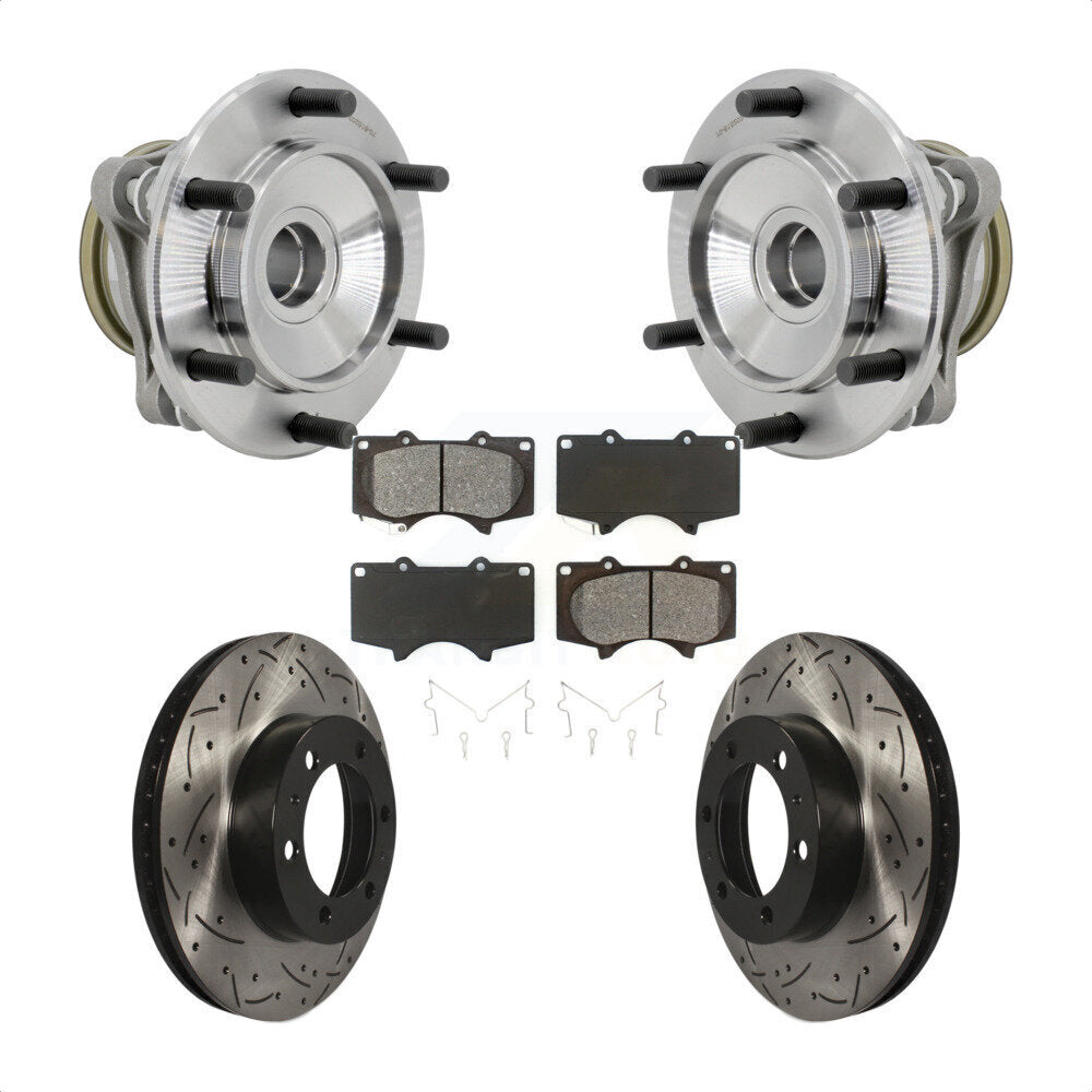 Transit Auto KBB-131484 Wheel Bearing and Hub Assembly for 2003-2021 Toyota Tacoma, Toyota FJ Cruiser, Toyota 4Runner - Front product image