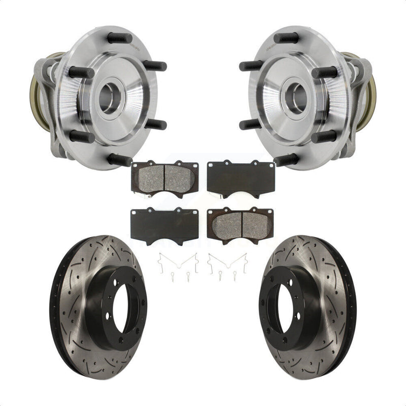 Transit Auto KBB-131484 Wheel Bearing and Hub Assembly for 2003-2021 Toyota Tacoma, Toyota FJ Cruiser, Toyota 4Runner - Front product image
