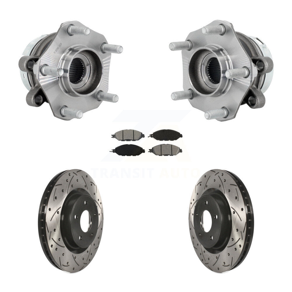 Transit Auto KBB-131488 Wheel Bearing and Hub Assembly for 2019-2024 Nissan Murano - Front product image