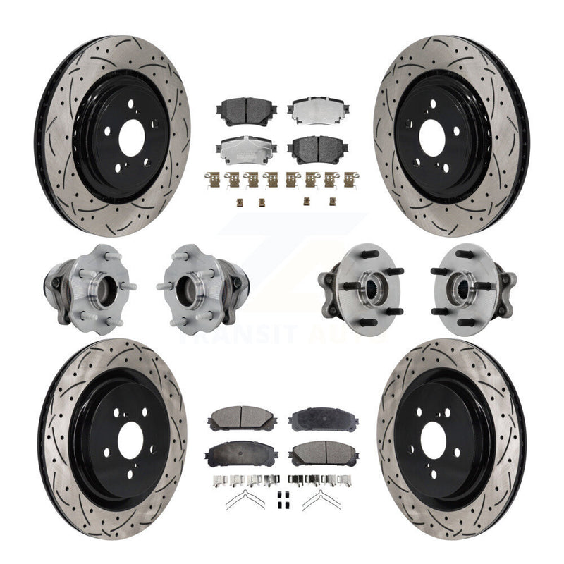 Transit Auto KBB-131495 Wheel Bearing and Hub Assembly for 2020-2022 Toyota Highlander - Front and Rear product image