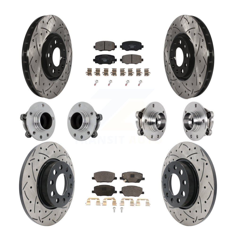Transit Auto KBB-131496 Wheel Bearing and Hub Assembly for 2015-2021 Fiat 500X, Jeep Renegade - Front and Rear product image