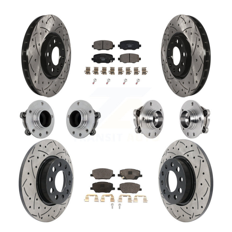 Transit Auto KBB-131496 Wheel Bearing and Hub Assembly for 2015-2021 Fiat 500X, Jeep Renegade - Front and Rear product image