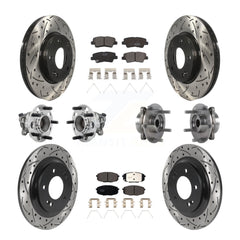 Transit Auto KBB-131499 Wheel Bearing and Hub Assembly for 2018-2019 Hyundai Elantra GT - Front and Rear product image