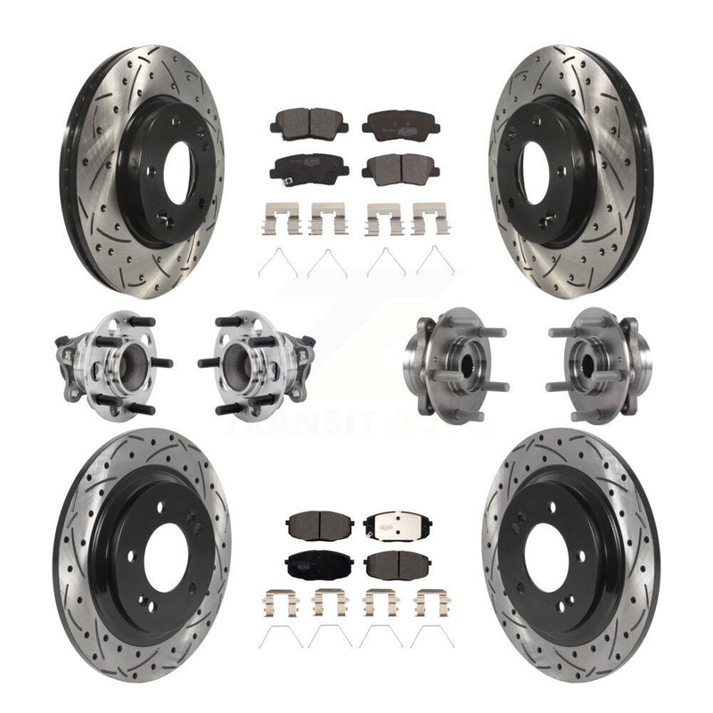 Transit Auto KBB-131499 Wheel Bearing and Hub Assembly for 2018-2019 Hyundai Elantra GT - Front and Rear product image