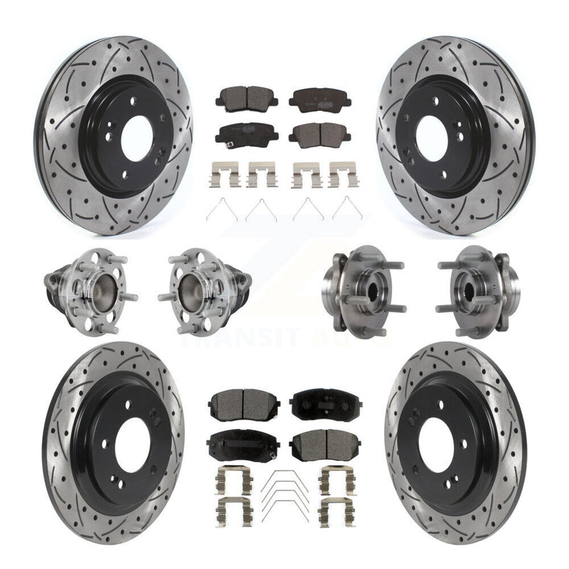 Transit Auto KBB-131500 Wheel Bearing and Hub Assembly for 2018-2020 Hyundai Elantra GT - Front and Rear product image