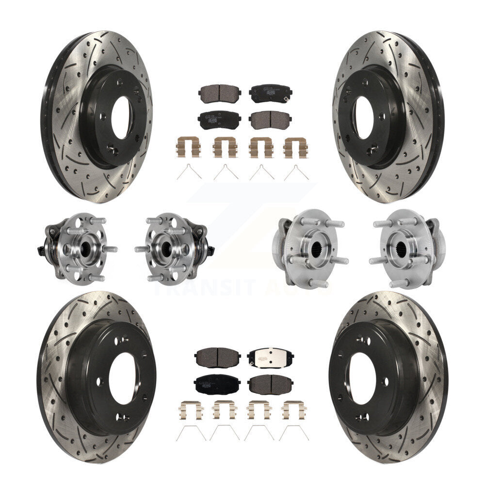 Transit Auto KBB-131501 Wheel Bearing and Hub Assembly for 2018-2022 Hyundai Kona - Front and Rear product image