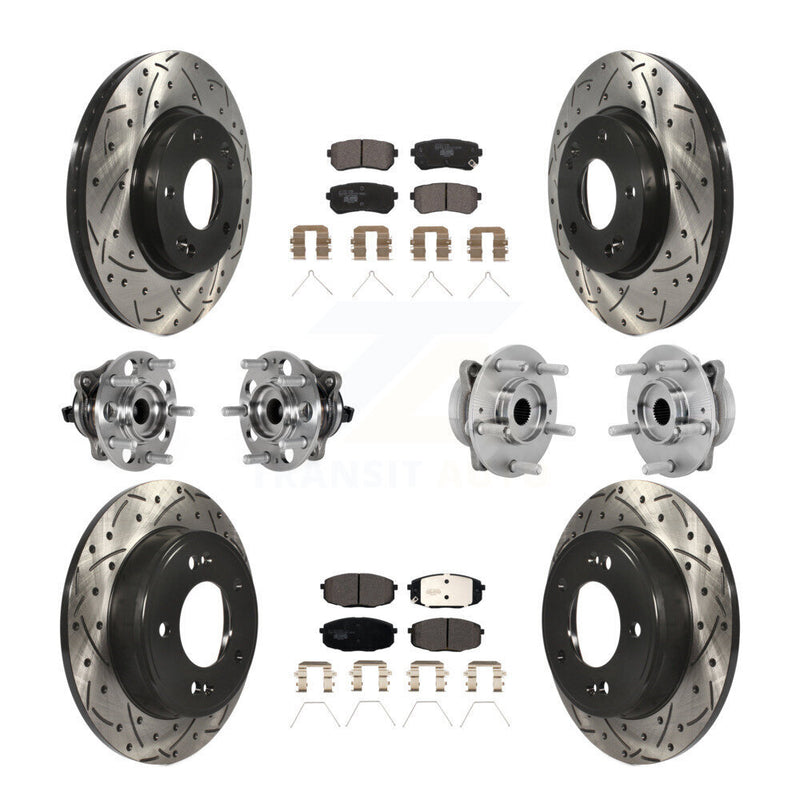 Transit Auto KBB-131501 Wheel Bearing and Hub Assembly for 2018-2022 Hyundai Kona - Front and Rear product image