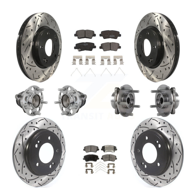 Transit Auto KBB-131502 Wheel Bearing and Hub Assembly for 2019-2021 Hyundai Veloster - Front and Rear product image