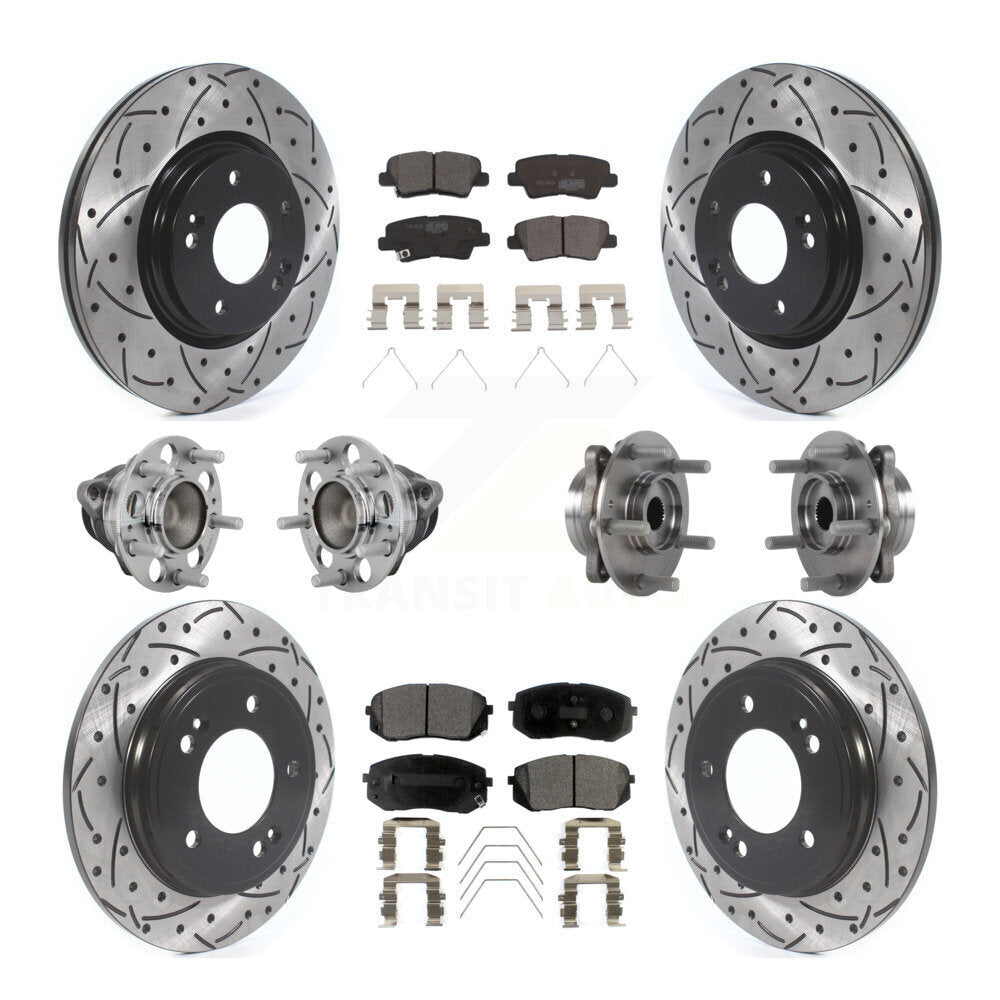 Transit Auto KBB-131503 Wheel Bearing and Hub Assembly for 2019-2023 Kia Forte, Hyundai Veloster - Front and Rear product image
