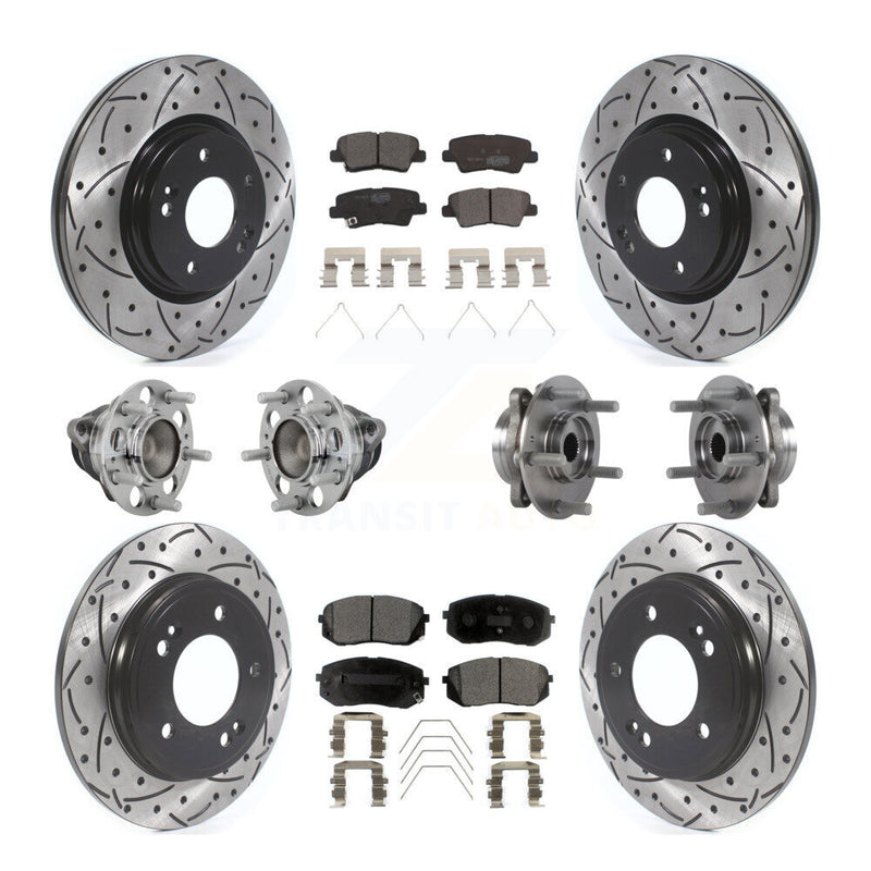 Transit Auto KBB-131503 Wheel Bearing and Hub Assembly for 2019-2023 Kia Forte, Hyundai Veloster - Front and Rear product image