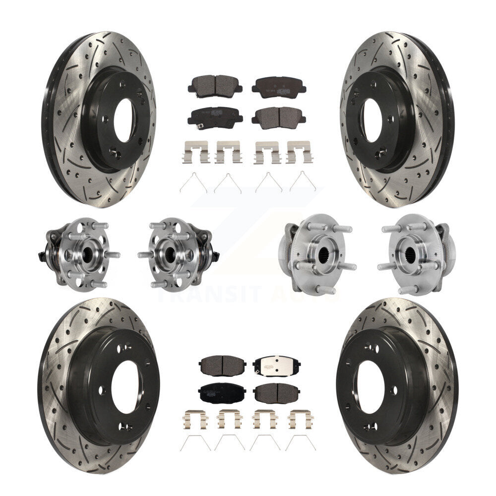 Transit Auto KBB-131507 Wheel Bearing and Hub Assembly for 2022 Hyundai Kona - Front and Rear product image