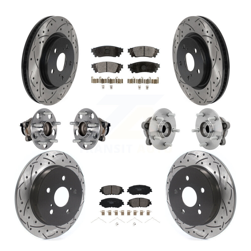 Transit Auto KBB-131508 Wheel Bearing and Hub Assembly for 2020 Toyota C-HR - Front and Rear product image