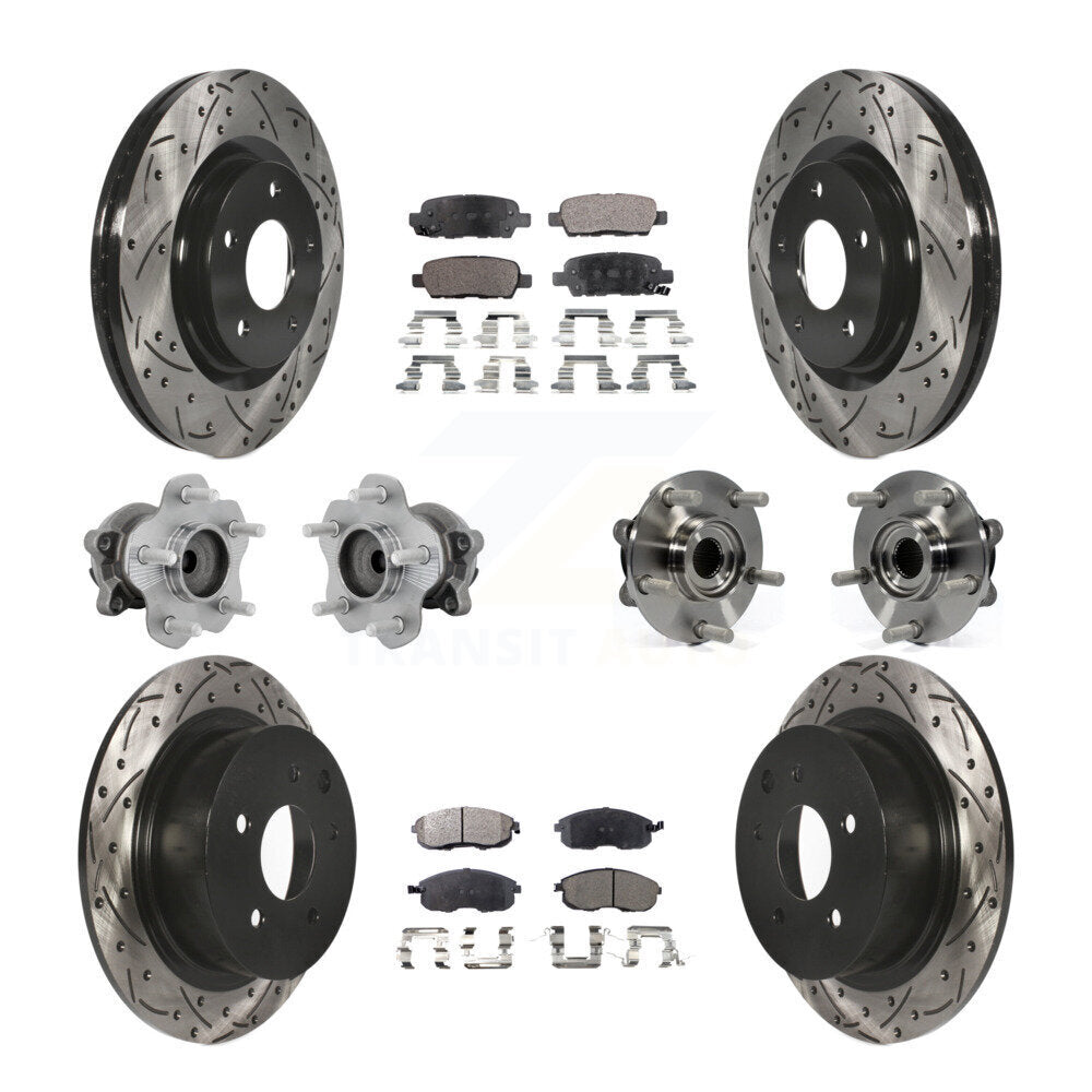 Transit Auto KBB-131509 Wheel Bearing and Hub Assembly for 2011-2017 Nissan Juke - Front and Rear product image