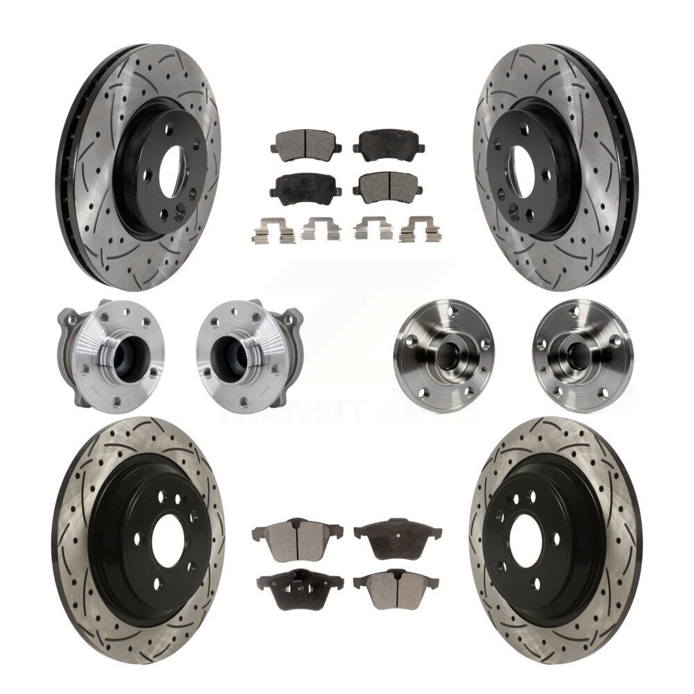 Transit Auto KBB-131513 Wheel Bearing and Hub Assembly for 2008 Volvo V70 - Front and Rear product image
