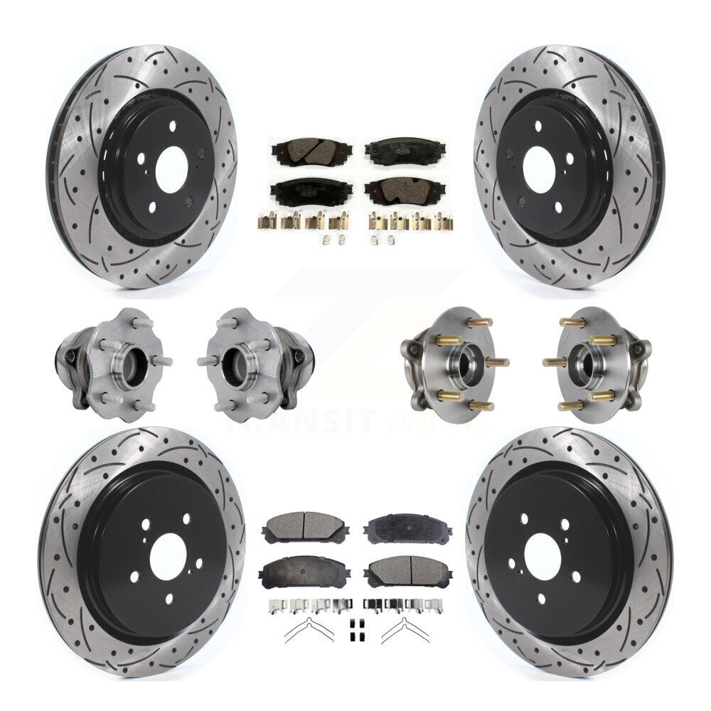 Transit Auto KBB-131521 Wheel Bearing and Hub Assembly for 2016-2019 Lexus RX350, Lexus RX350L, Lexus RX450h - Front and Rear product image