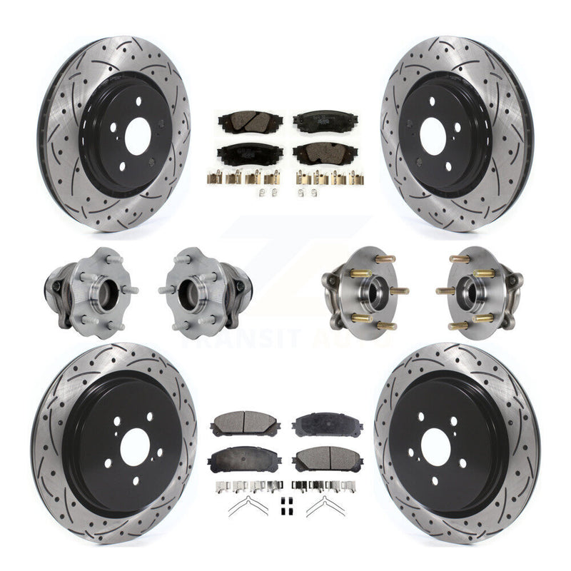 Transit Auto KBB-131521 Wheel Bearing and Hub Assembly for 2016-2019 Lexus RX350, Lexus RX350L, Lexus RX450h - Front and Rear product image