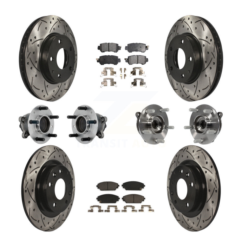 Transit Auto KBB-131524 Wheel Bearing and Hub Assembly for 2016-2018 Mazda CX-3 - Front and Rear product image