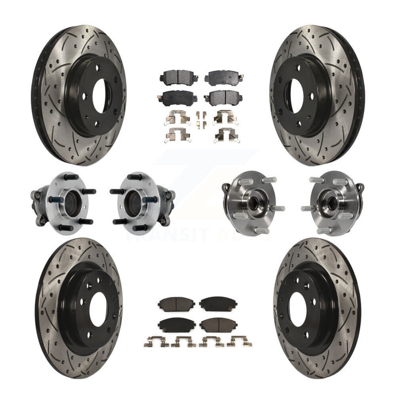 Transit Auto KBB-131524 Wheel Bearing and Hub Assembly for 2016-2018 Mazda CX-3 - Front and Rear product image
