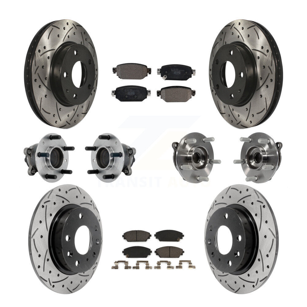 Transit Auto KBB-131525 Wheel Bearing and Hub Assembly for 2019-2021 Mazda CX-3 - Front and Rear product image