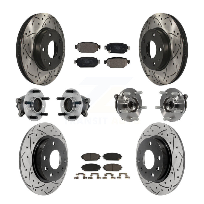 Transit Auto KBB-131525 Wheel Bearing and Hub Assembly for 2019-2021 Mazda CX-3 - Front and Rear product image