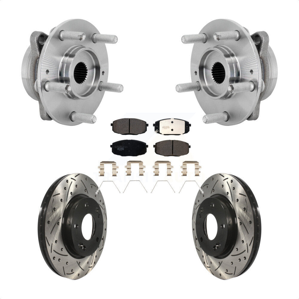 Transit Auto KBB-131531 Wheel Bearing and Hub Assembly for 2018-2022 Hyundai Kona, Kia Seltos - Front product image