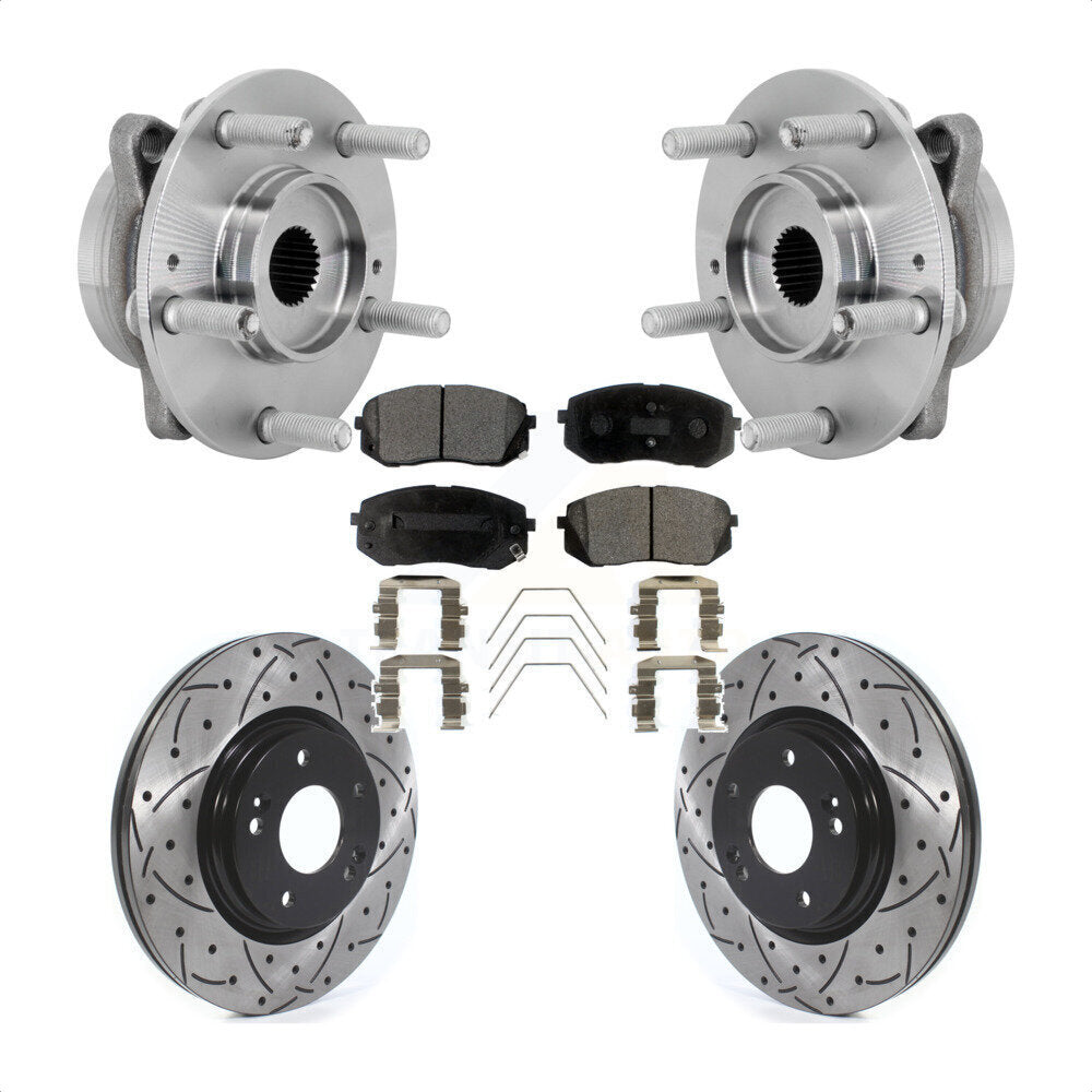 Transit Auto KBB-131532 Wheel Bearing and Hub Assembly for 2018-2022 Hyundai Kona, Kia Seltos - Front product image