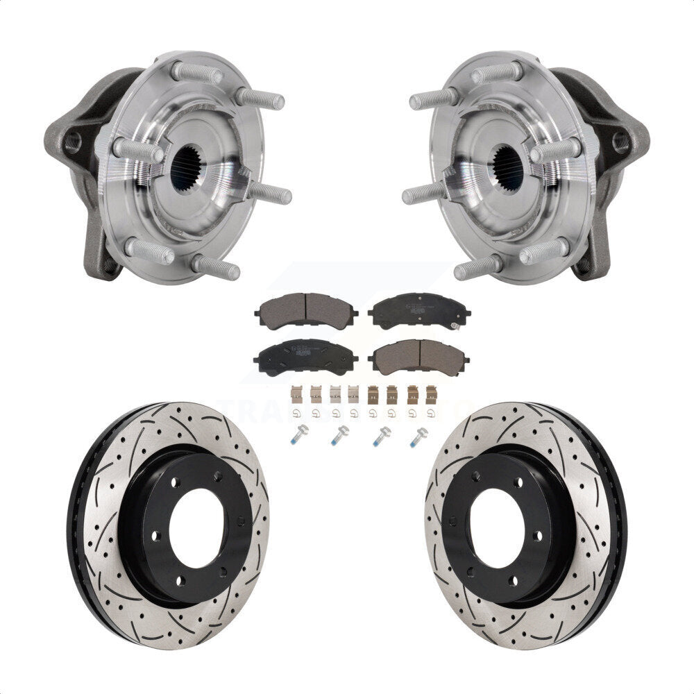 Transit Auto KBB-131533 Wheel Bearing and Hub Assembly for 2019-2023 Ford Ranger - Front product image
