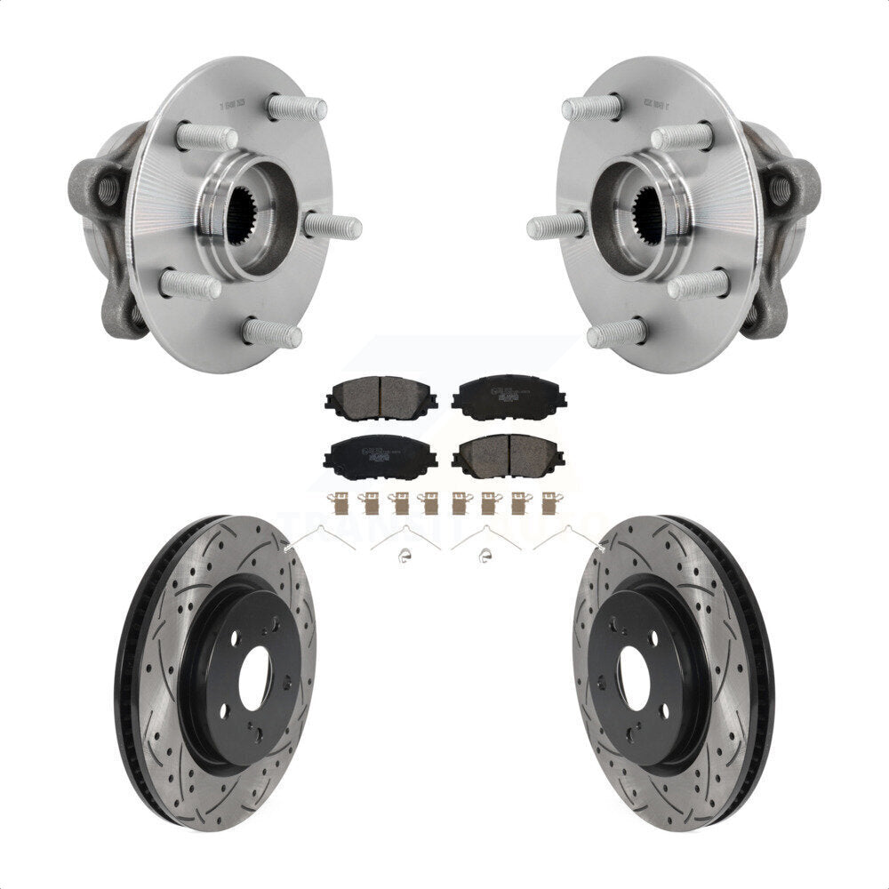 Transit Auto KBB-131534 Wheel Bearing and Hub Assembly for 2019-2024 Toyota C-HR, Lexus UX200, Lexus UX250h - Front product image