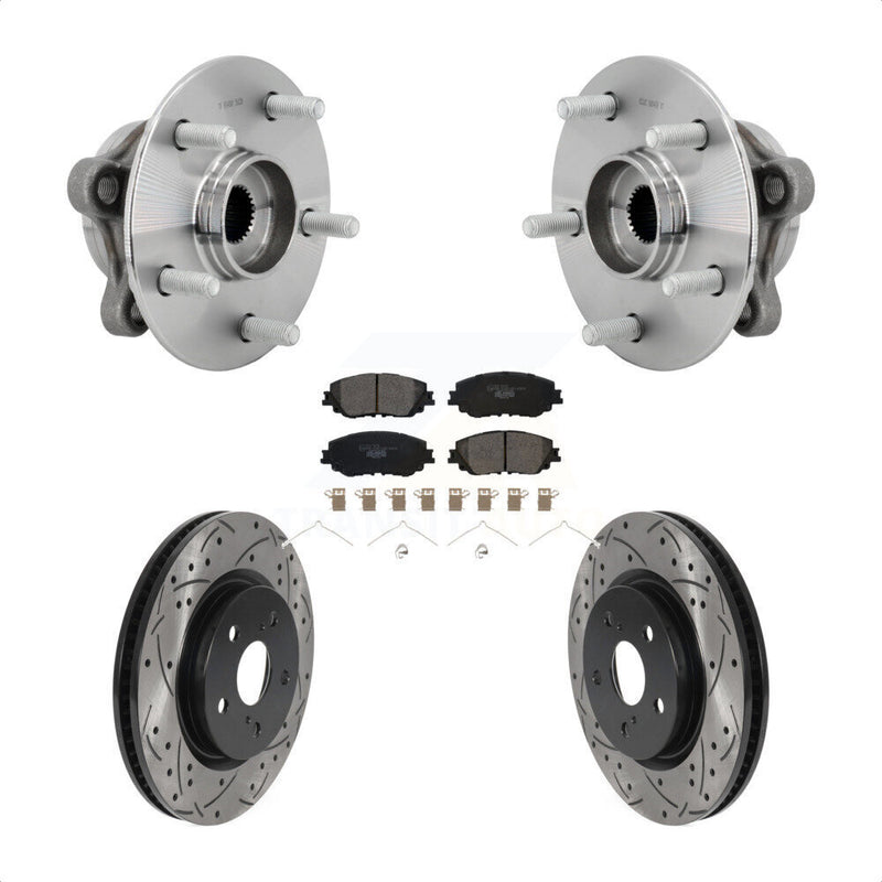Transit Auto KBB-131534 Wheel Bearing and Hub Assembly for 2019-2024 Toyota C-HR, Lexus UX200, Lexus UX250h - Front product image