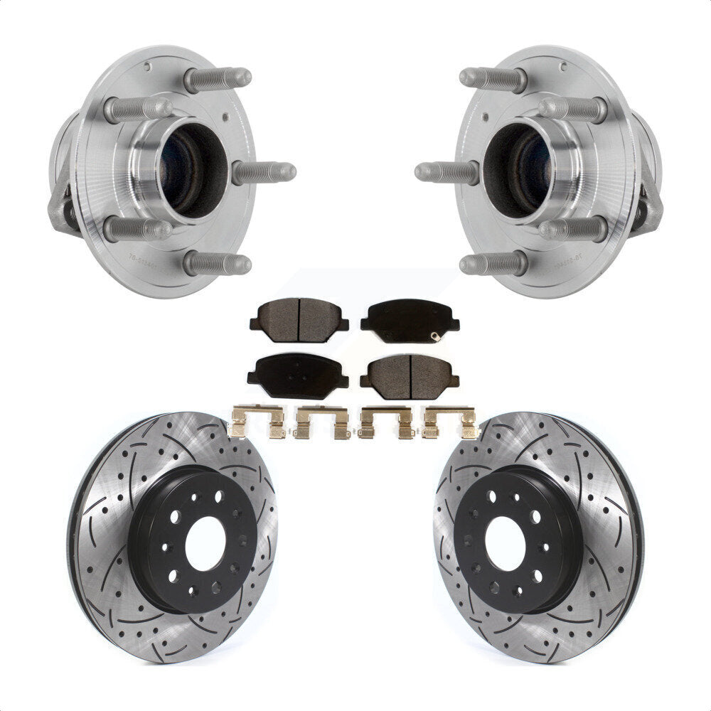 Transit Auto KBB-131535 Wheel Bearing and Hub Assembly for 2016-2020 Chevrolet Camaro - Front product image