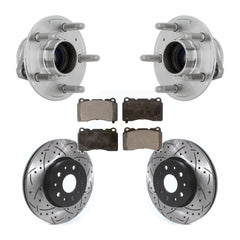 Transit Auto KBB-131536 Wheel Bearing and Hub Assembly for 2015-2022 Chevrolet Camaro, Cadillac CTS, Cadillac CT6 - Front product image