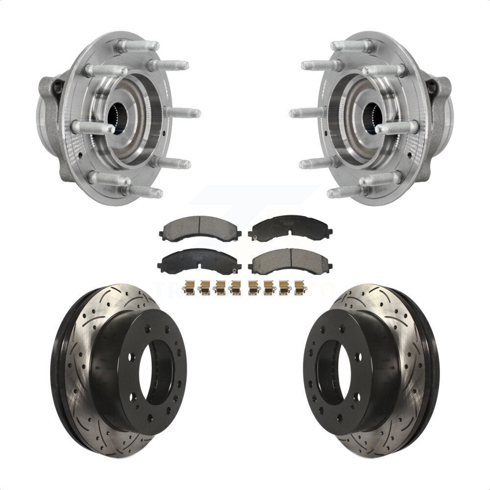 Transit Auto KBB-131540 Wheel Bearing and Hub Assembly for 2020-2023 Chevrolet Silverado 2500 HD, Chevrolet Silverado 3500 HD, GMC Sierra 2500 HD & more - Front product image