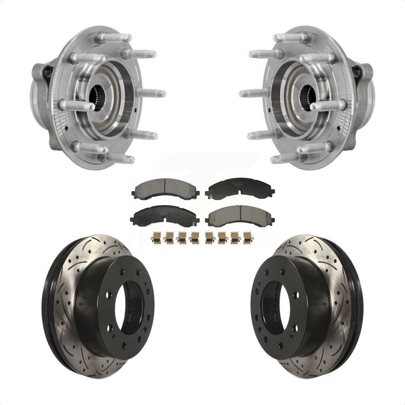 Transit Auto KBB-131540 Wheel Bearing and Hub Assembly for 2020-2023 Chevrolet Silverado 2500 HD, Chevrolet Silverado 3500 HD, GMC Sierra 2500 HD & more - Front product image