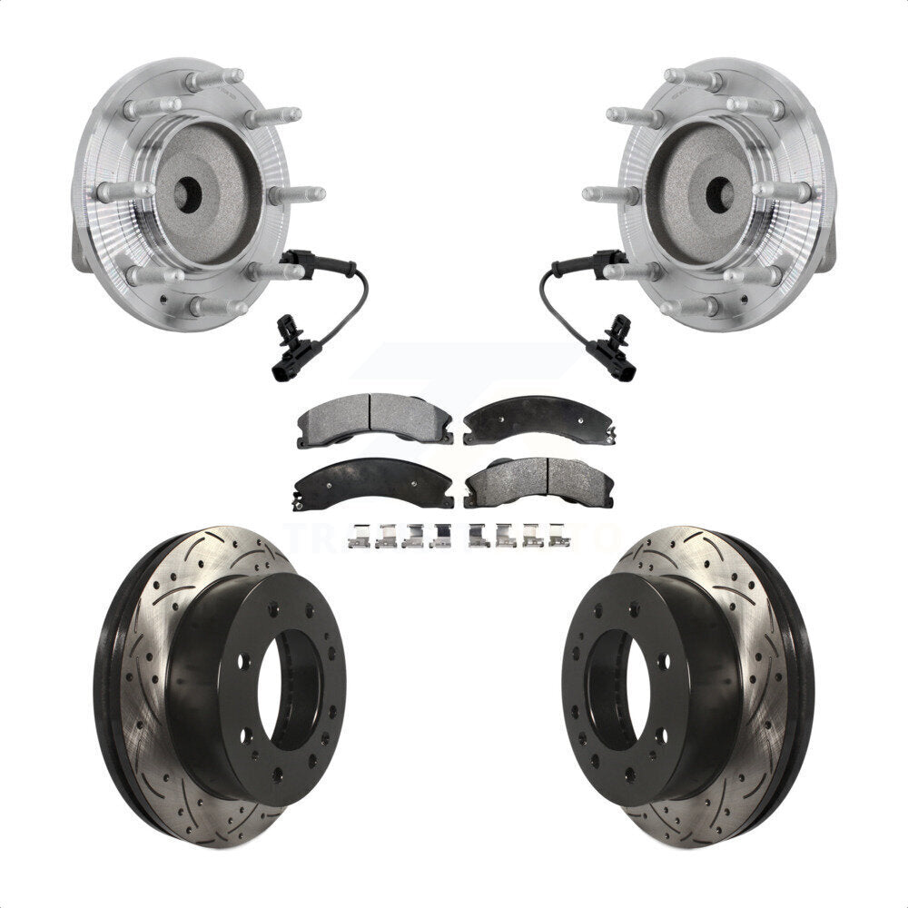 Transit Auto KBB-131546 Wheel Bearing and Hub Assembly for 2011-2019 Chevrolet Silverado 2500 HD, Chevrolet Silverado 3500 HD, GMC Sierra 2500 HD & more - Front product image