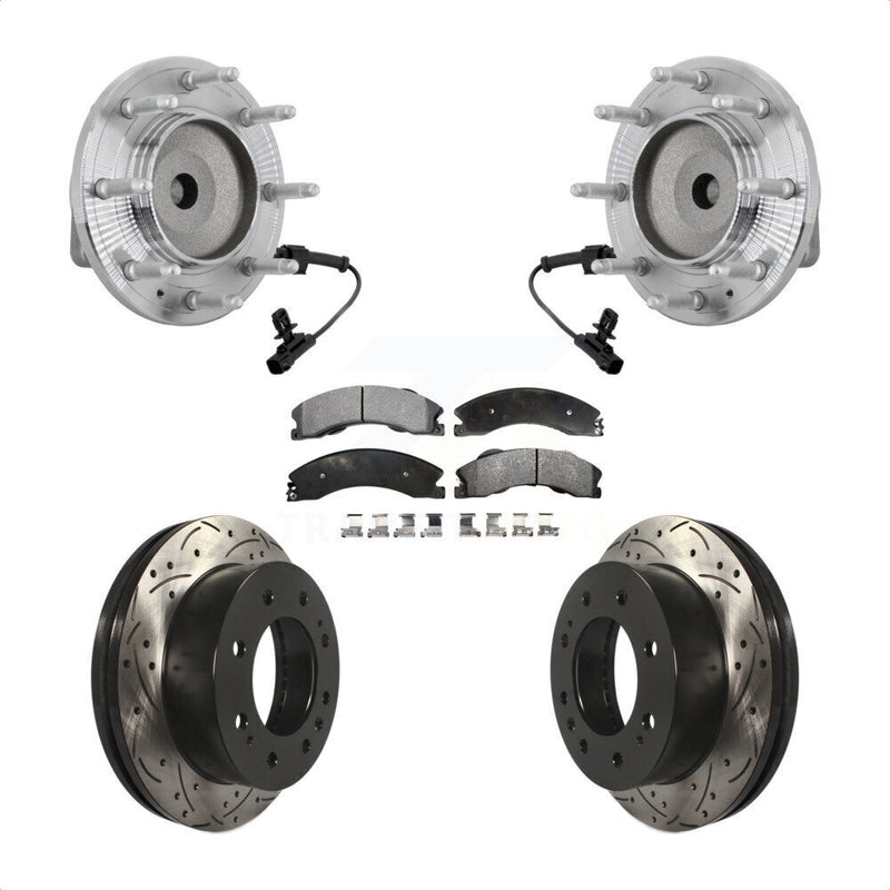Transit Auto KBB-131546 Wheel Bearing and Hub Assembly for 2011-2019 Chevrolet Silverado 2500 HD, Chevrolet Silverado 3500 HD, GMC Sierra 2500 HD & more - Front product image