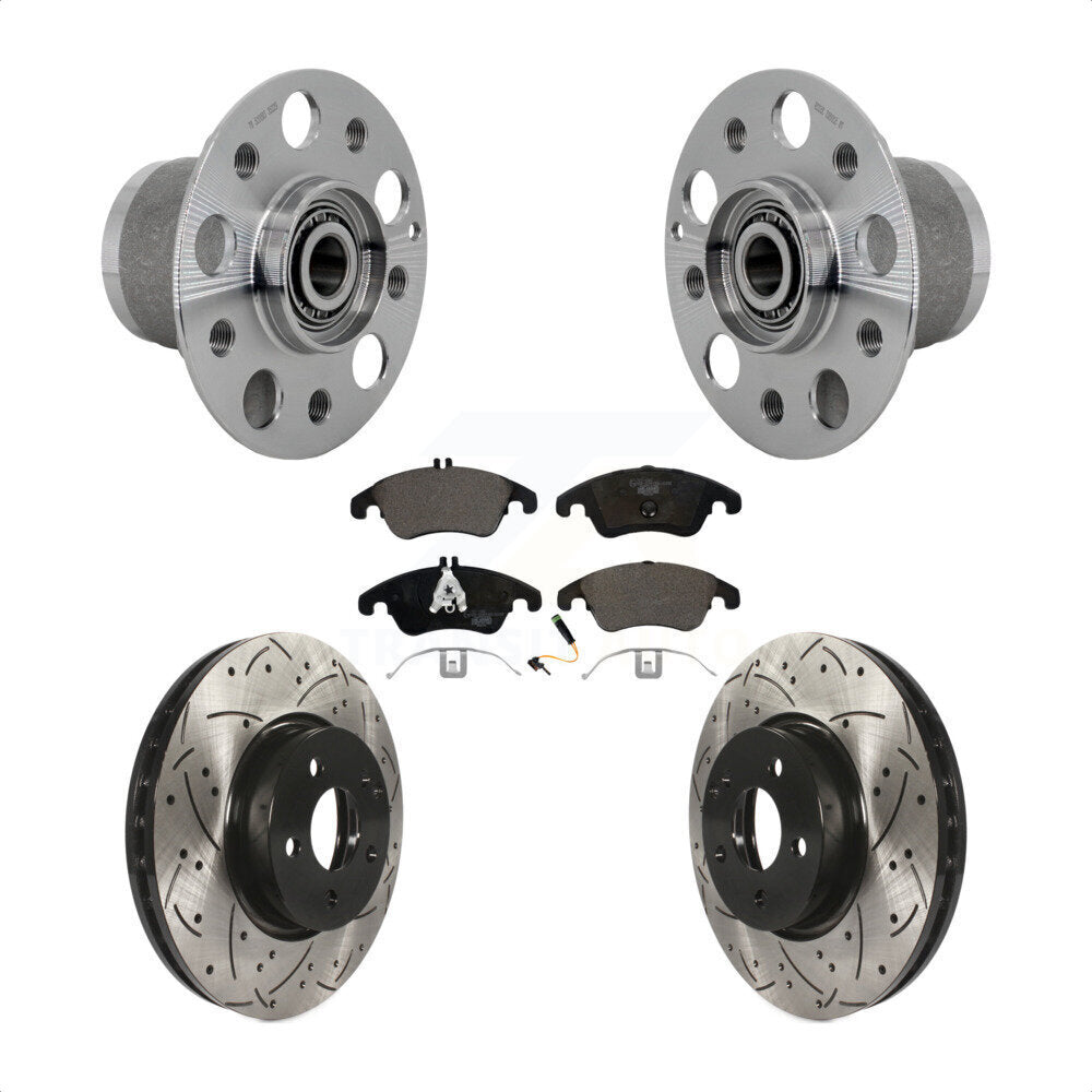Transit Auto KBB-131550 Wheel Bearing and Hub Assembly for 2008-2019 Mercedes-Benz SLC300, Mercedes-Benz E350, Mercedes-Benz C350 & more - Front product image