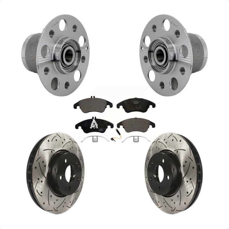 Transit Auto KBB-131550 Wheel Bearing and Hub Assembly for 2008-2019 Mercedes-Benz SLC300, Mercedes-Benz E350, Mercedes-Benz C350 & more - Front product image