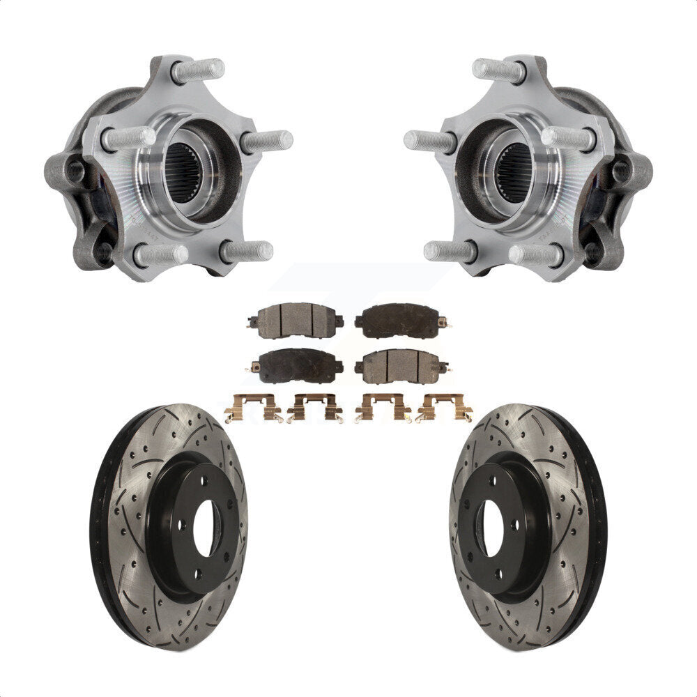 Transit Auto KBB-131554 Wheel Bearing and Hub Assembly for 2019-2023 Nissan Altima - Front product image