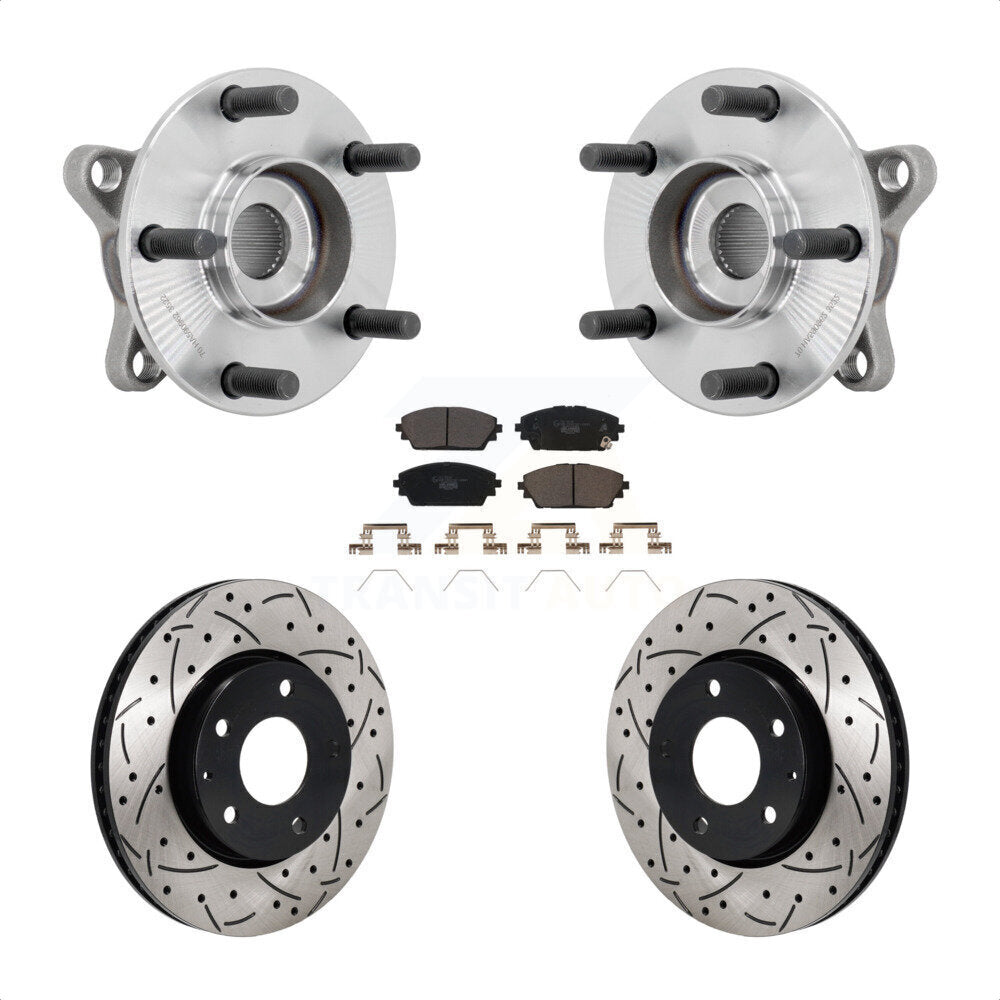 Transit Auto KBB-131559 Wheel Bearing and Hub Assembly for 2021-2022 Mazda 3 - Front product image