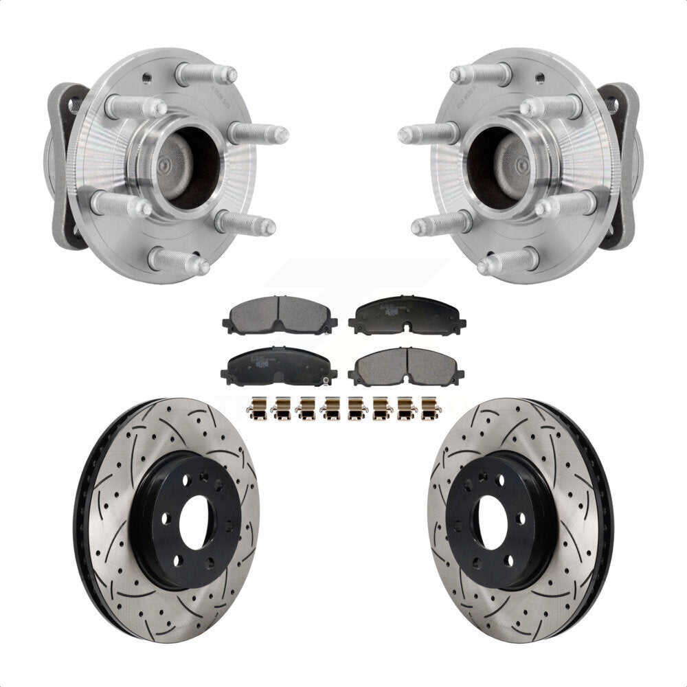 Transit Auto KBB-131560 Wheel Bearing and Hub Assembly for 2021-2022 Chevrolet Colorado, GMC Canyon - Front product image