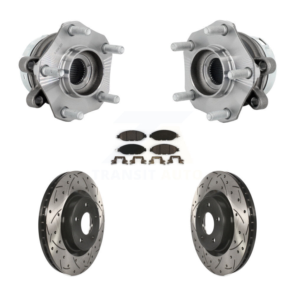 Transit Auto KBB-131565 Wheel Bearing and Hub Assembly for 2019-2024 Nissan Murano - Front product image