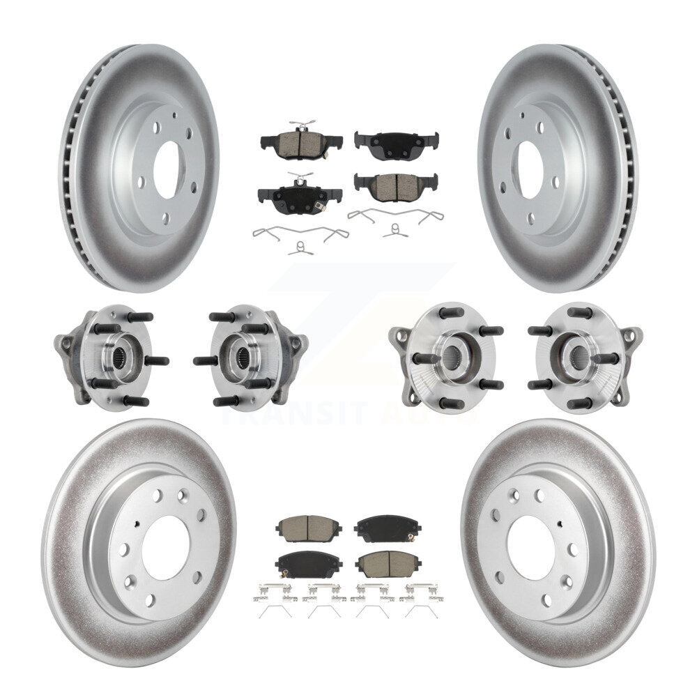 Transit Auto KBB-131569 Wheel Bearing and Hub Assembly for 2021-2022 Mazda 3 - Front and Rear product image