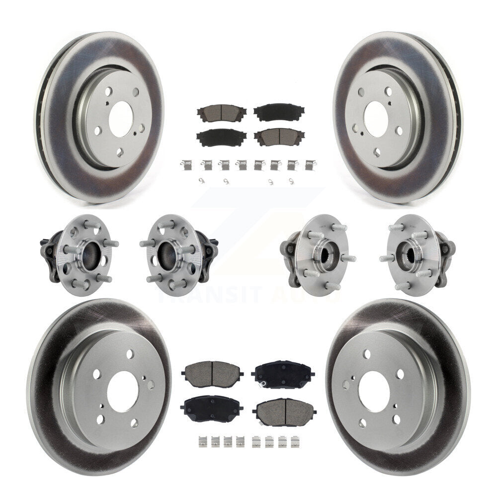Transit Auto KBB-131576 Wheel Bearing and Hub Assembly for 2018 Toyota C-HR - Front and Rear product image
