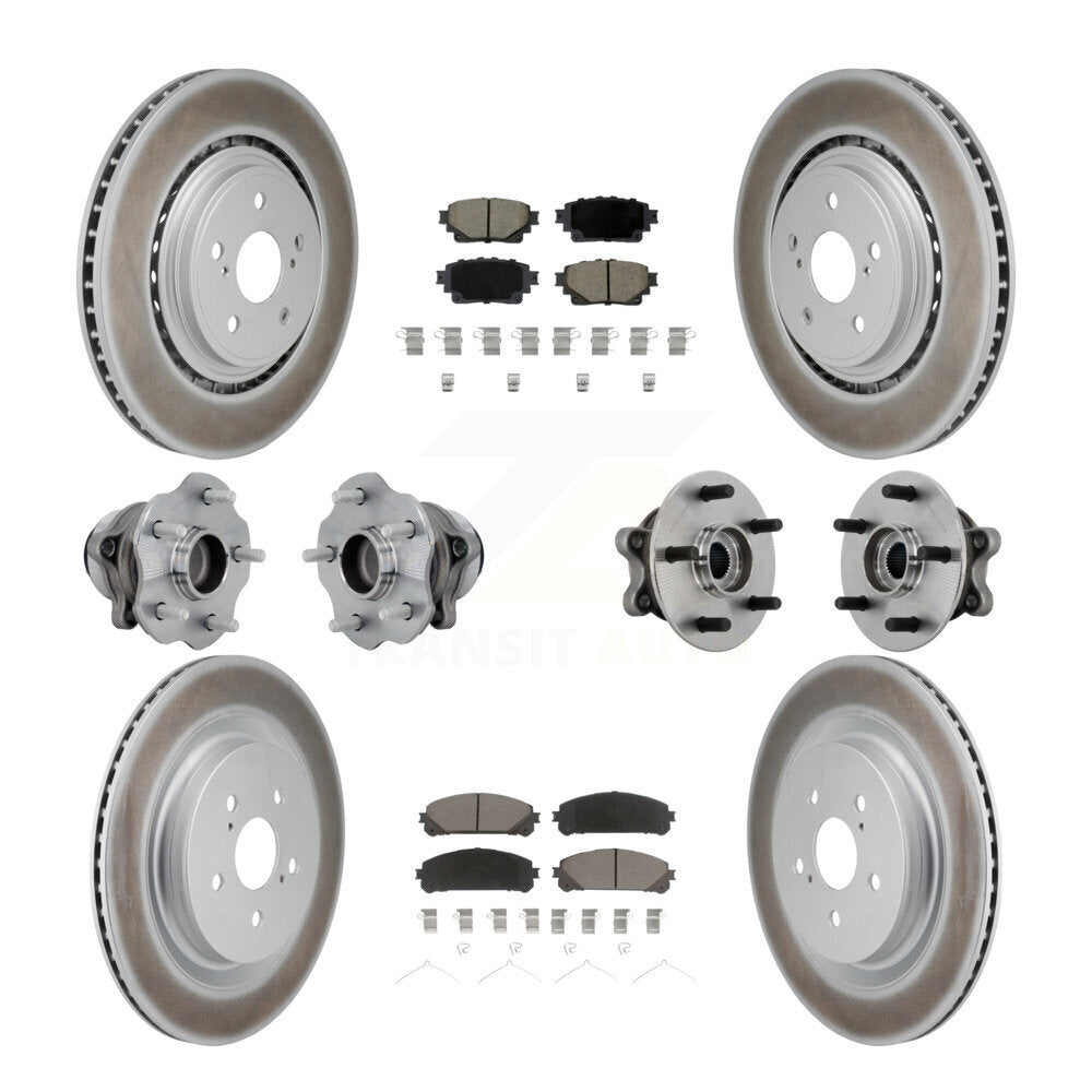 Transit Auto KBB-131583 Wheel Bearing and Hub Assembly for 2020-2022 Toyota Highlander - Front and Rear product image