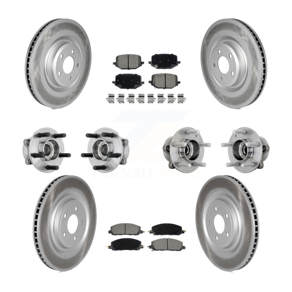 Transit Auto KBB-131594 Wheel Bearing and Hub Assembly for 2020-2022 Ford Police Interceptor Utility, Lincoln Aviator - Front and Rear product image