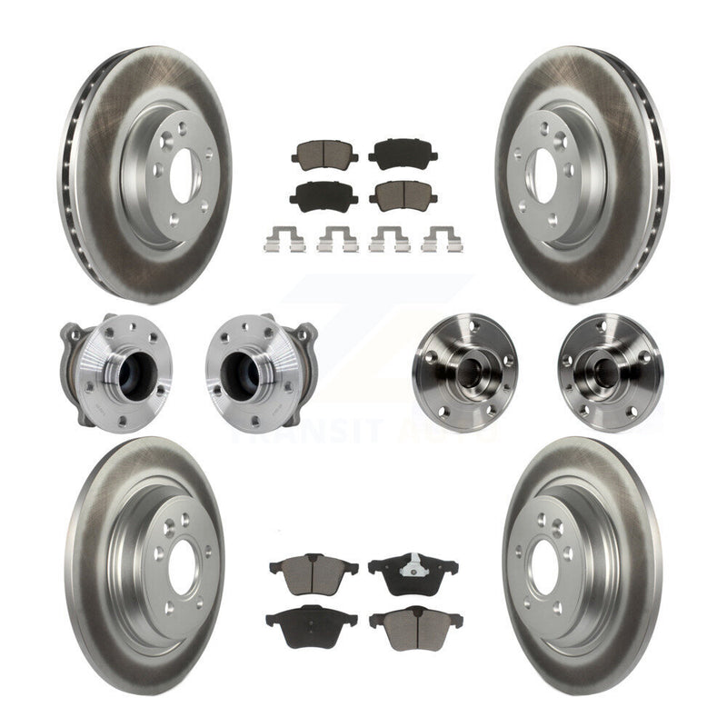 Transit Auto KBB-131598 Wheel Bearing and Hub Assembly for 2008 Volvo V70 - Front and Rear product image