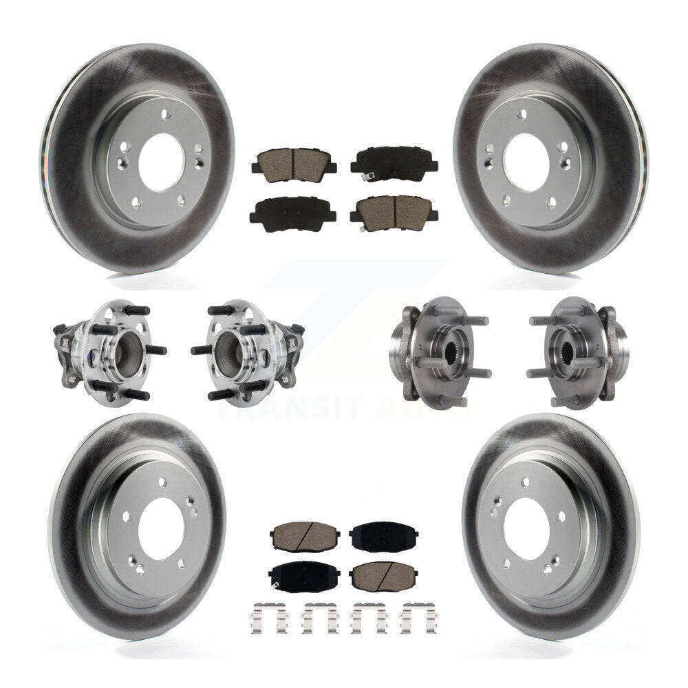 Transit Auto KBB-131621 Wheel Bearing and Hub Assembly for 2018-2019 Hyundai Elantra GT - Front and Rear product image