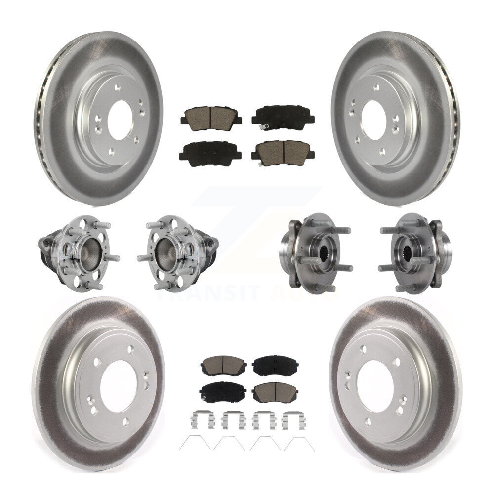 Transit Auto KBB-131628 Wheel Bearing and Hub Assembly for 2019-2023 Kia Forte, Hyundai Veloster - Front and Rear product image