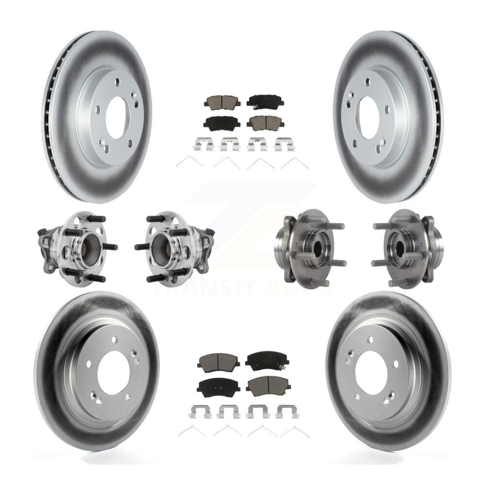 Transit Auto KBB-131639 Wheel Bearing and Hub Assembly for 2017-2019 Hyundai Ioniq - Front and Rear product image