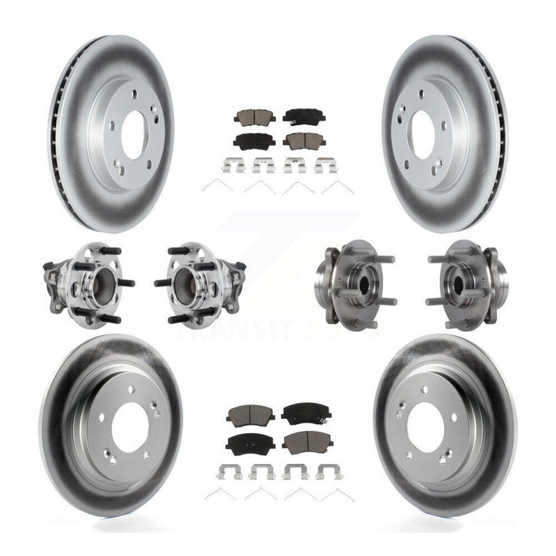 Transit Auto KBB-131639 Wheel Bearing and Hub Assembly for 2017-2019 Hyundai Ioniq - Front and Rear product image